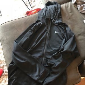 Nike all black hoodie